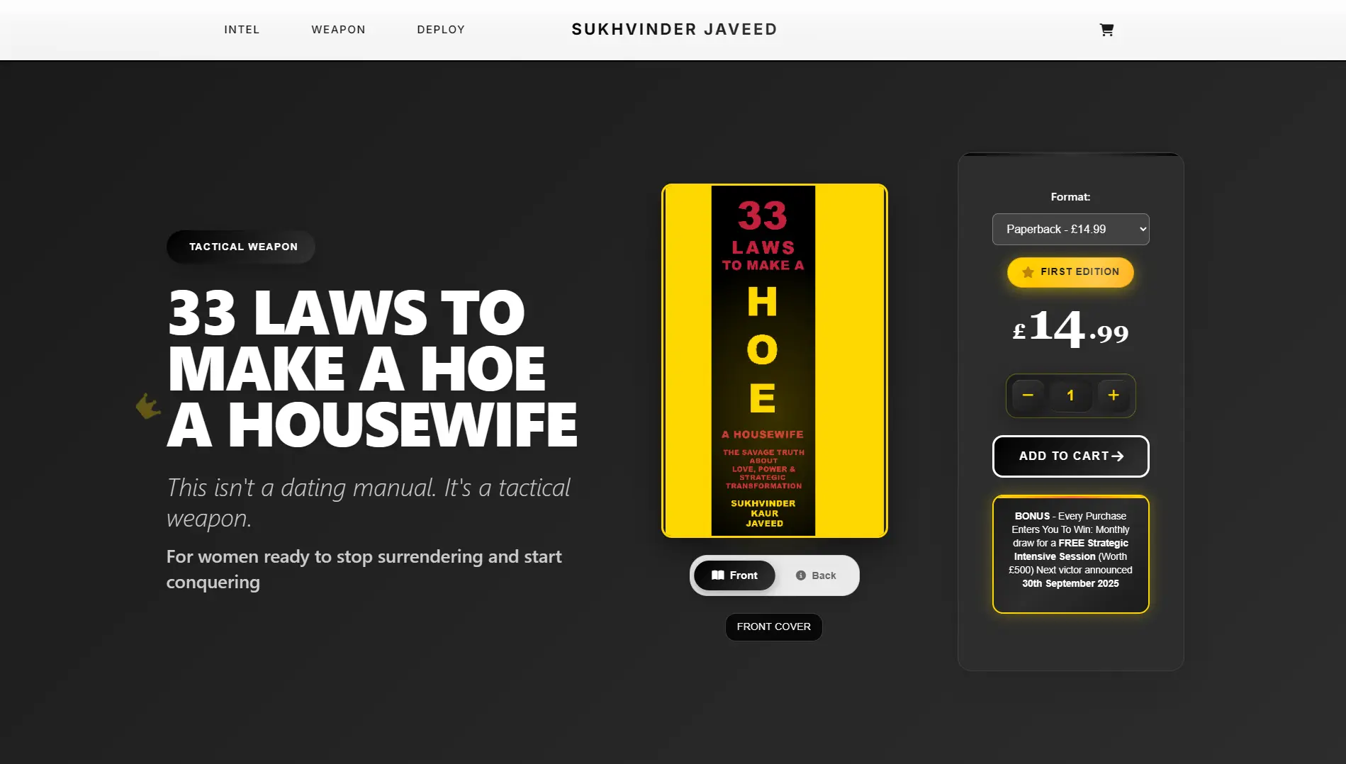 Sukhvinder Javeed website preview