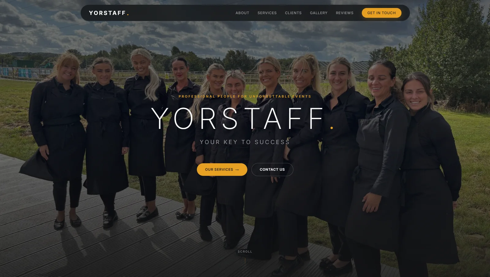 YorStaff website preview